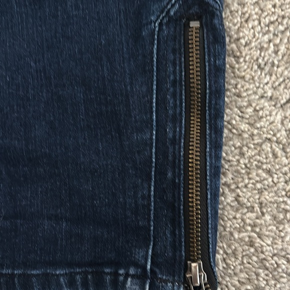 Gap Always Skinny Ankle Zip Jeans Size 28 - Picture 6 of 7